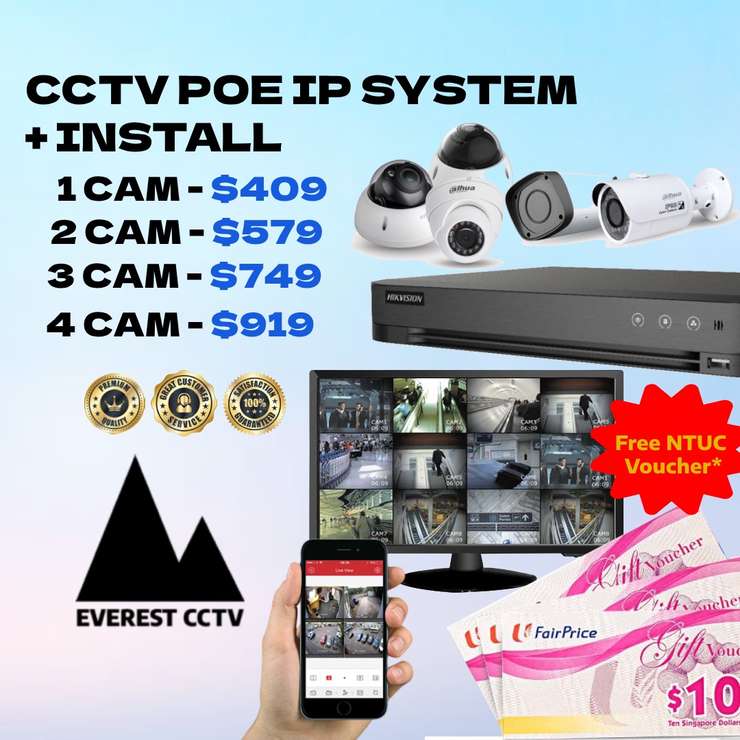 Dahua IP POE CCTV Package