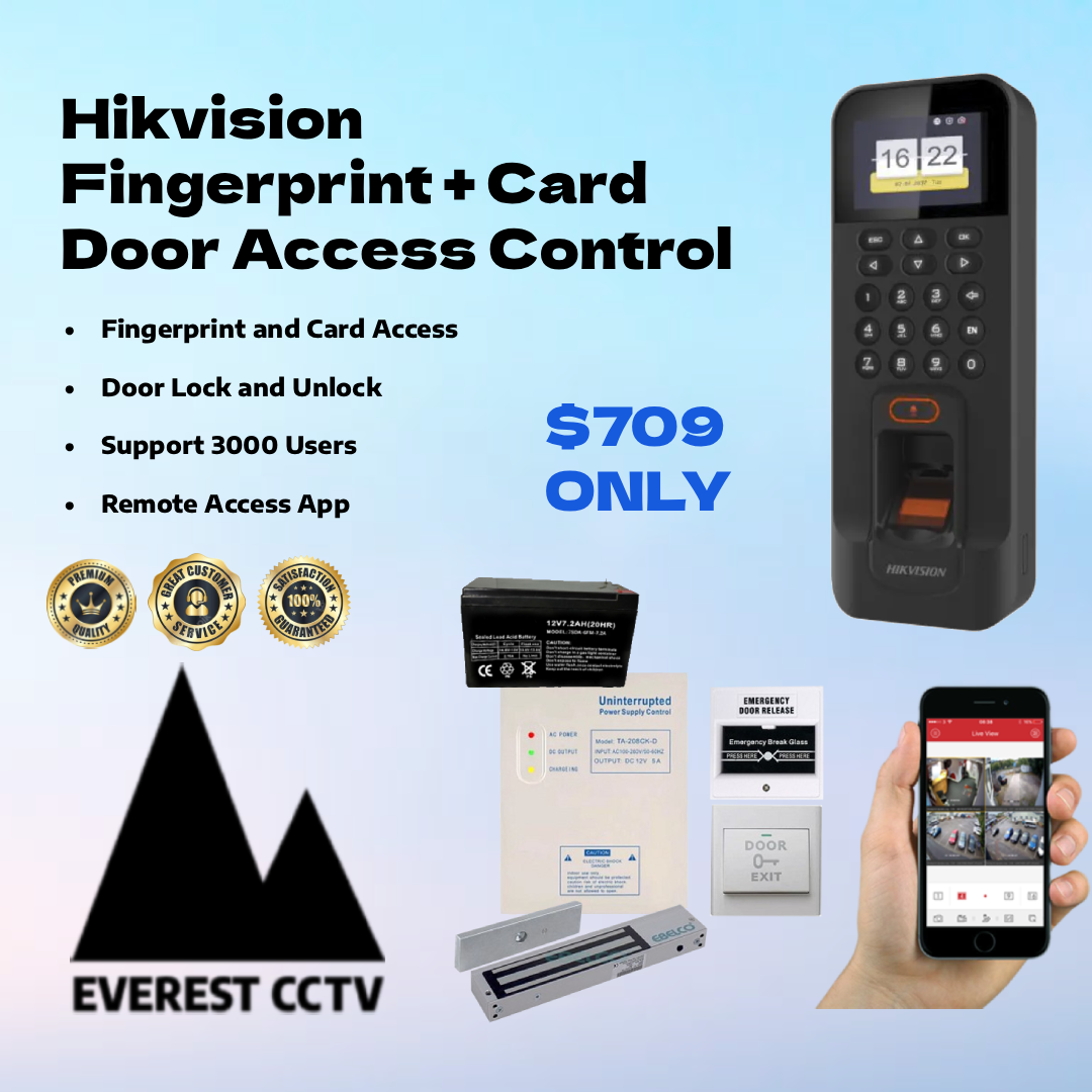 Hikvision Fingerprint Door Access